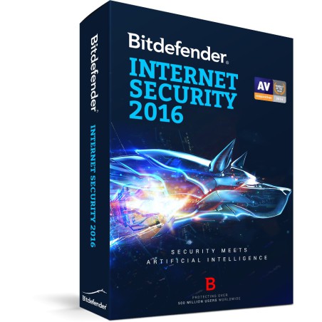 آنتی ویروس بیت دیفندر اینترنت سیکوریتی تک کاربره دوسال  Bitdefender intenet security 1 users 2015
