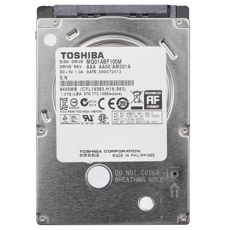 هارد دیسک لپ تاپ/Toshiba 1TB