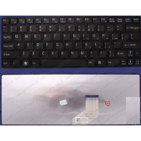 کیبورد لپ تاپ سونی -Keyboard Laptop black Sony SVE11